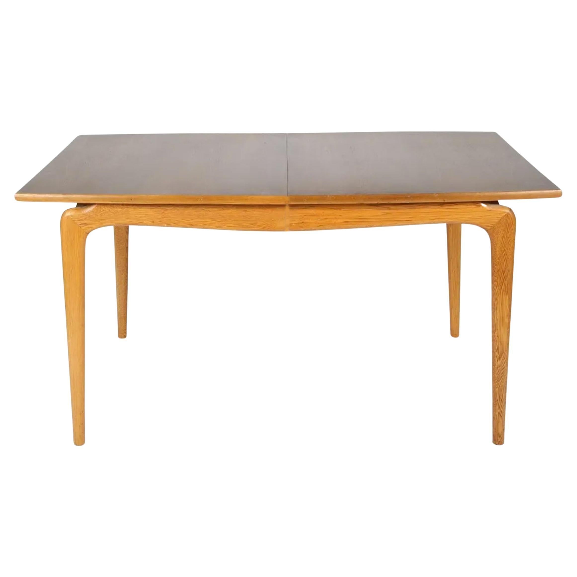 Mid Century Modern Lane Grupo Perception comedor extensible con mesa 3 hojas