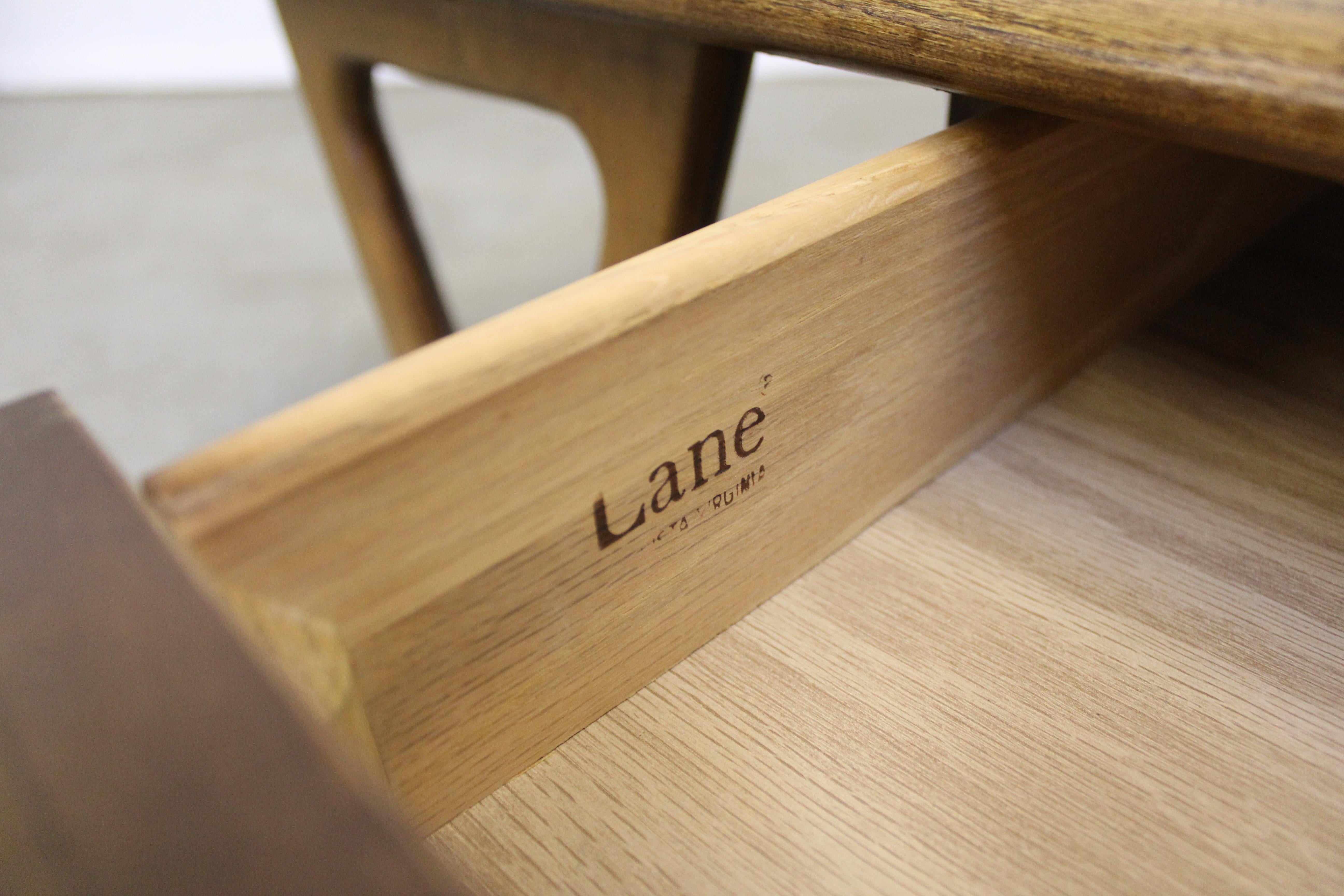 Mid-Century Modern Lane 'Perception' Sculpted Boomerang Leg Coffee Table 3