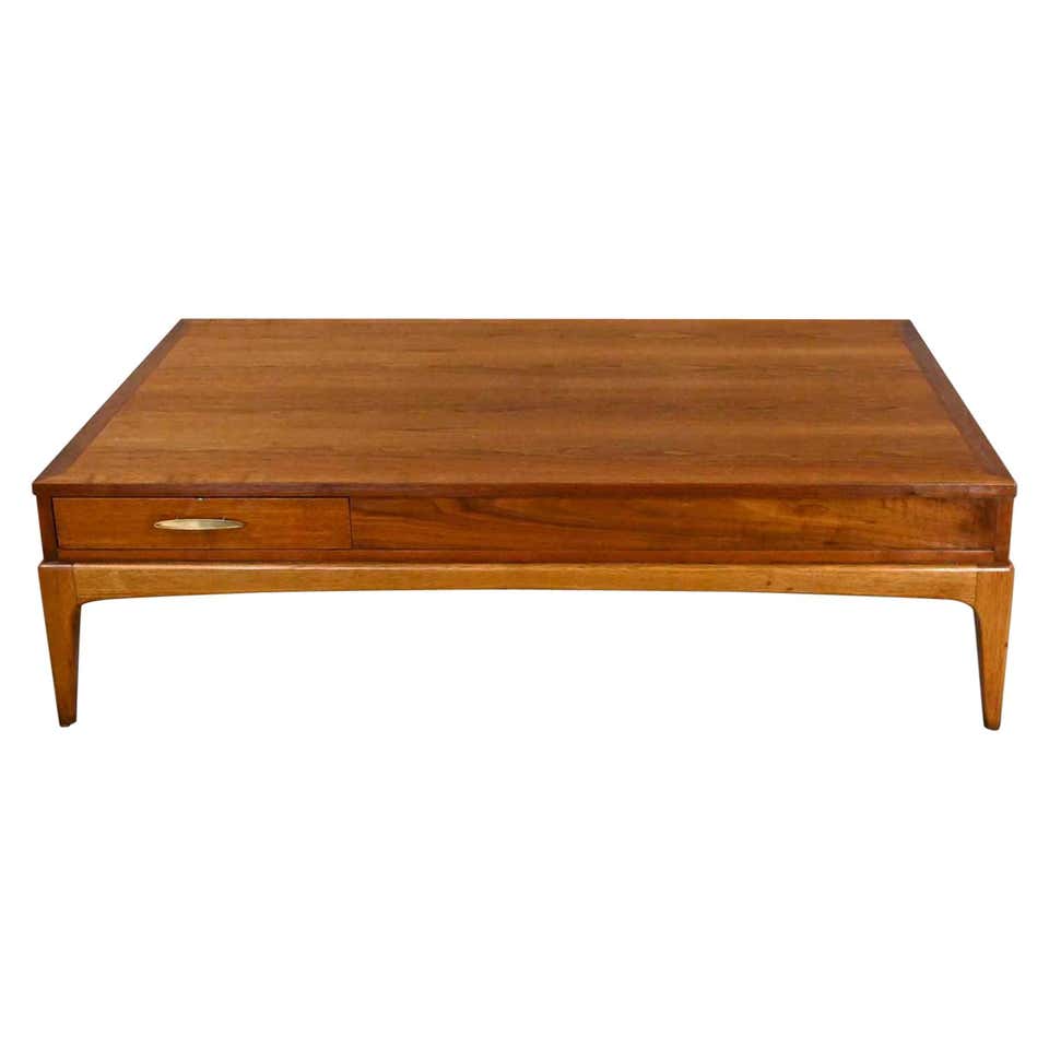 Rectangular Walnut Coffee Table by Lane of Altavista, Virginia at ...