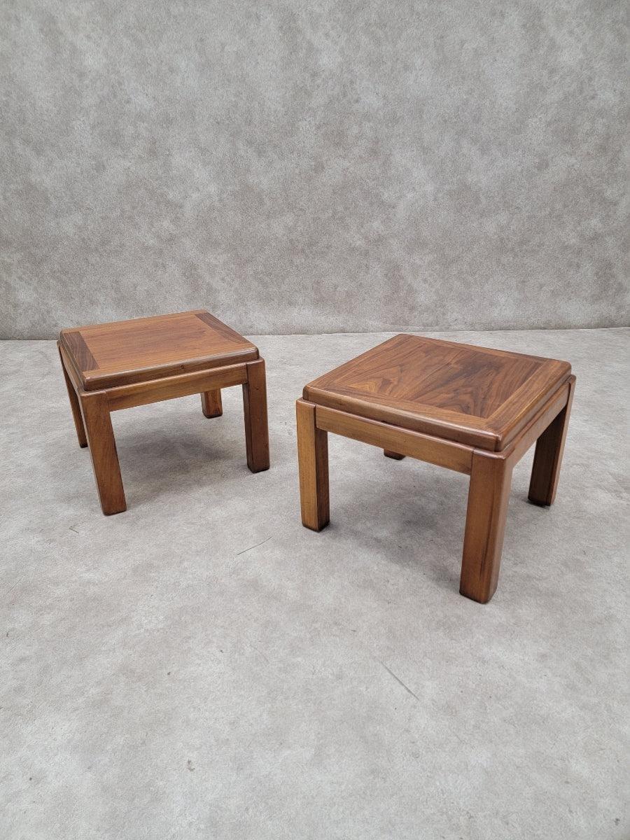 Mid Century Modern Lane Side Tables - Pair In Good Condition For Sale In Chicago, IL