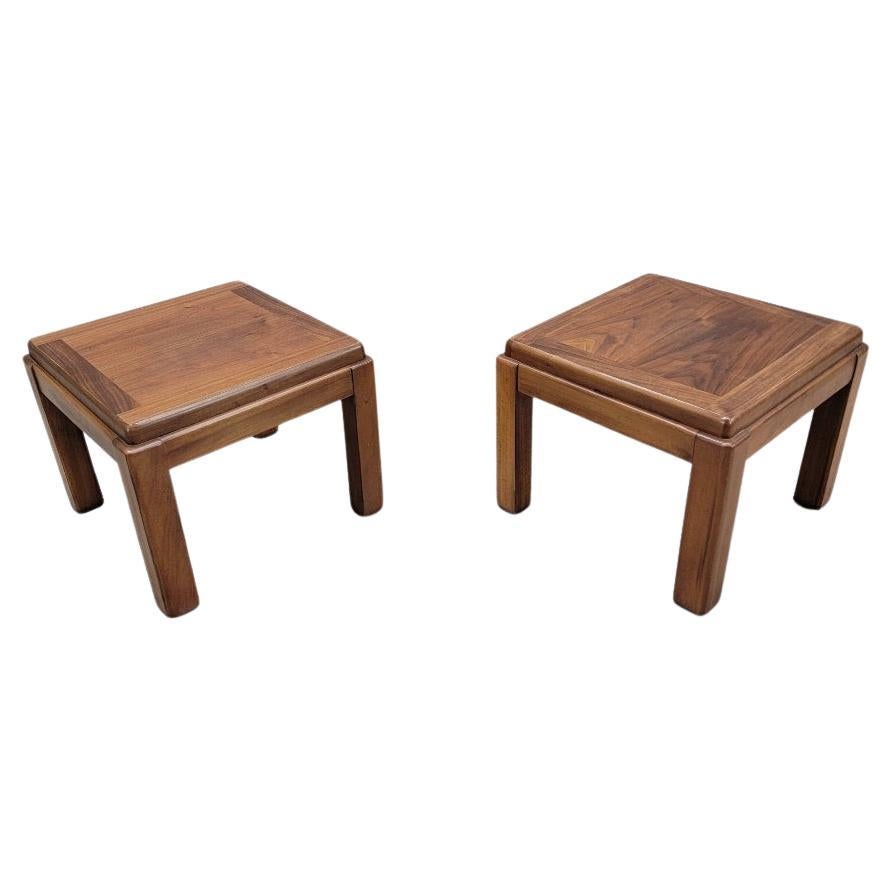 Mid Century Modern Lane Side Tables - Pair For Sale