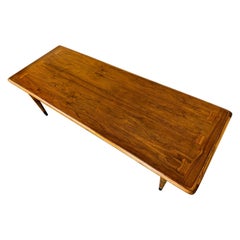 Mid-Century Modern Lane Style Walnut Coffee Table