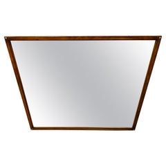 Mid-Century Modern Lane Tuxedo Walnut Mirror