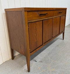 Mid-Century Modern Lane Tuxedo Walnut Server