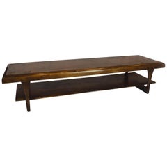 Mid-Century Modern Lane Two-Tier Coffee Table