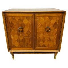 Mid-Century Modern Lane Walnut Cedar Cabinet