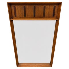 Mid-Century Modern Lane Walnut & Rosewood Mirror