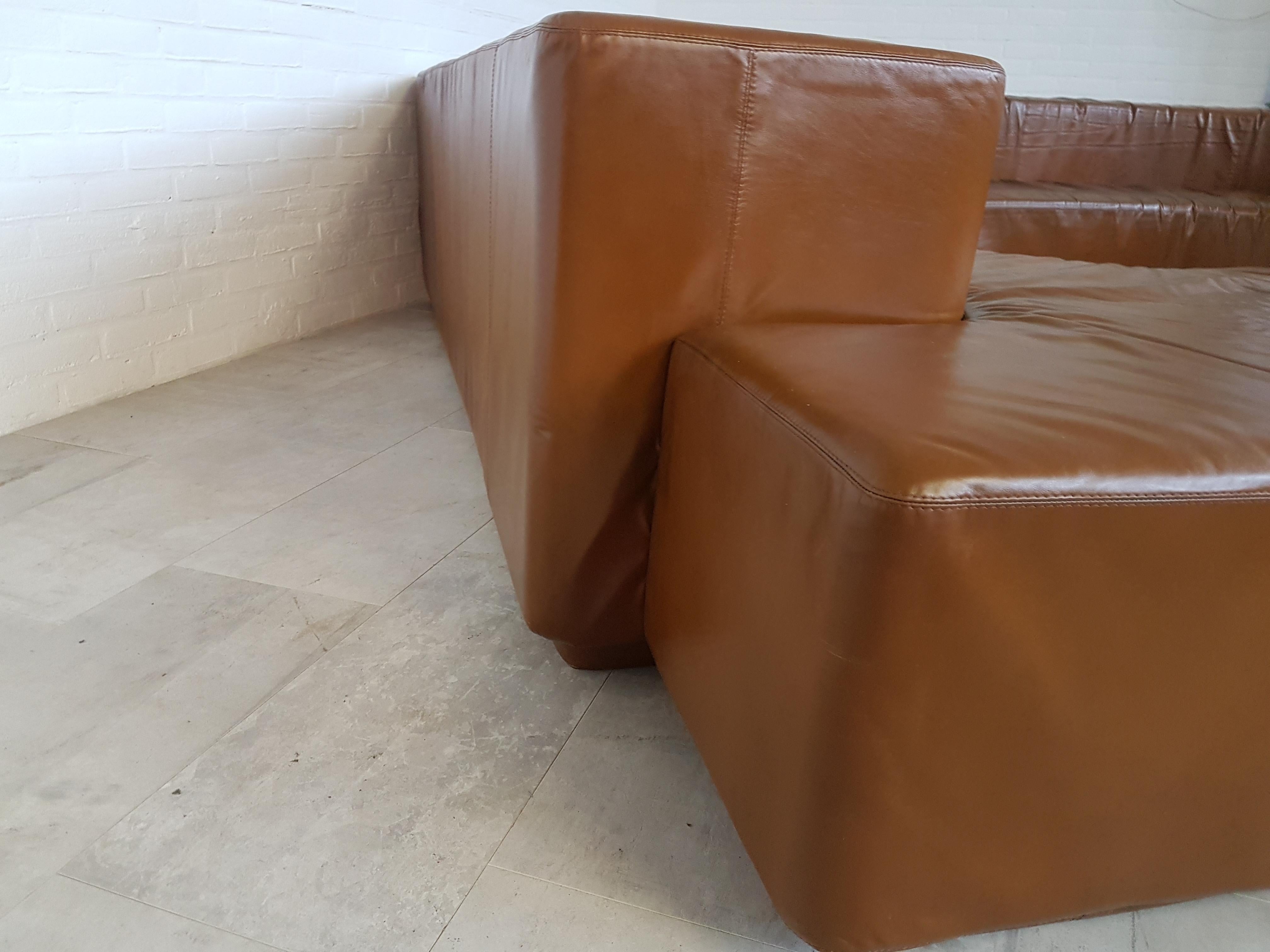 20th Century Mid-Century Modern 'Lara' Sectional Sofa by Pamio, Noti Massari and Renato Toso