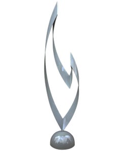 Escultura de suelo abstracta grande de mediados de siglo by Curtis Jere