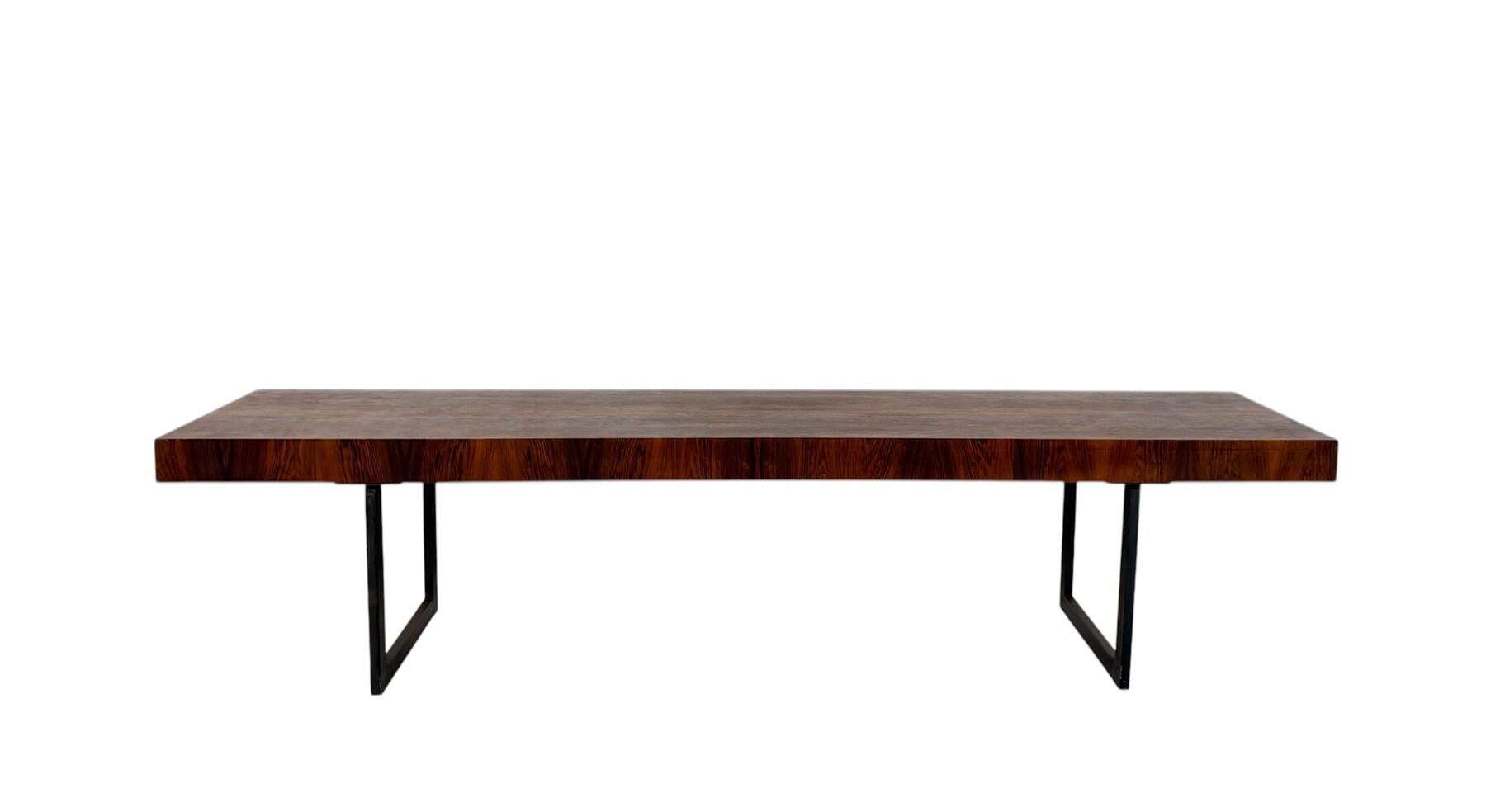 Italian Mid-Century Modern Large Bench, 1960s For Sale