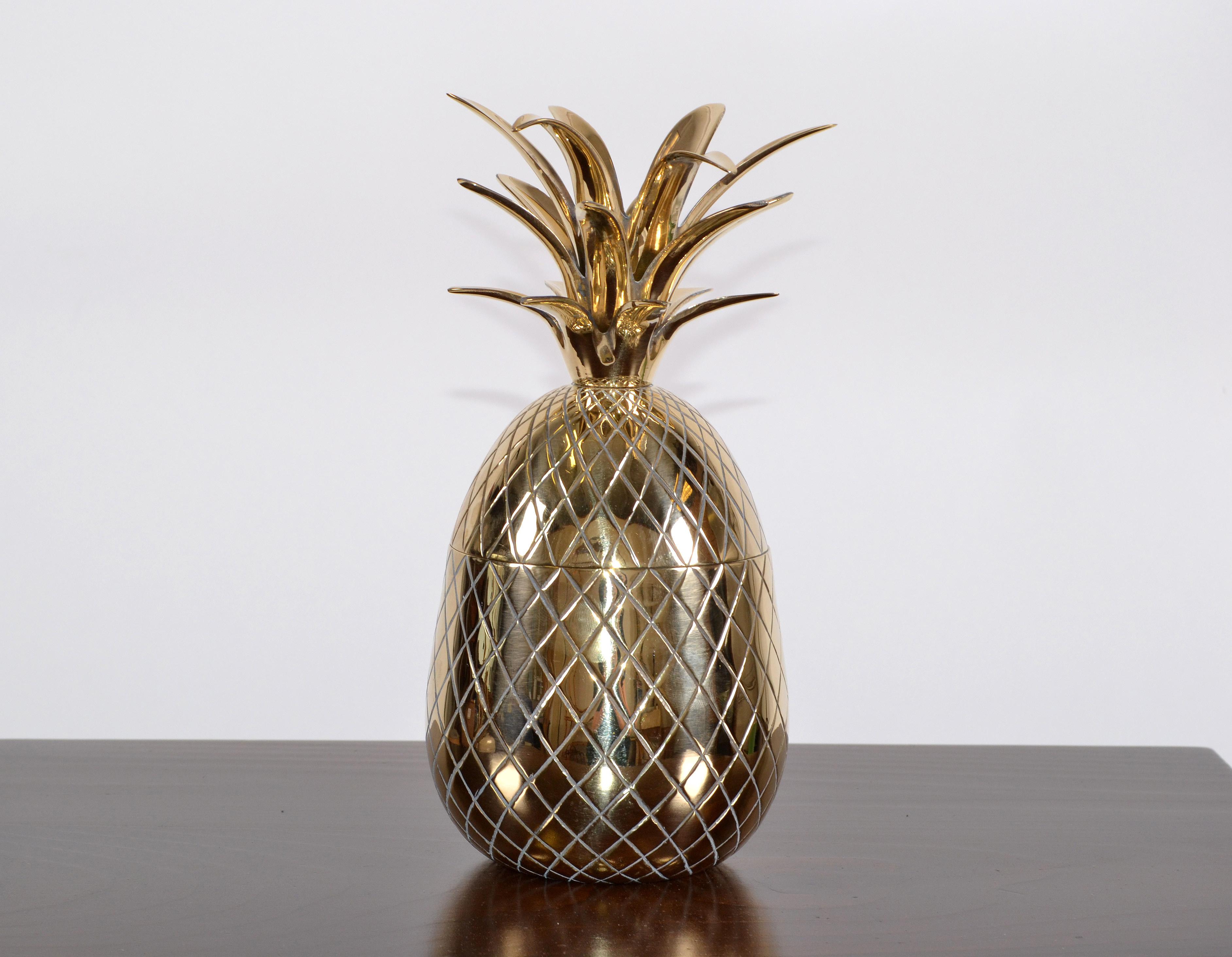 mid century pineapple jars