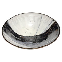Mid-Century Modern Large Ceramic Bowl by Albert Green, 1970s