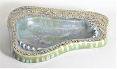 Mid-Century Modern Large Ceramic Holland Molds Jazz Musician Inspired Ashtray