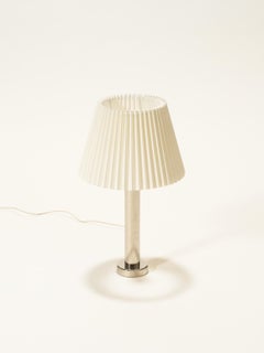 Mid-Century Modern Large Chrome Table Lamp by Kosta Elarmatur, Sweden, 1960s