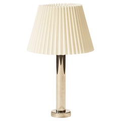 Mid-Century Modern Large Chrome Table Lamp by Kosta Elarmatur, Sweden, 1960s