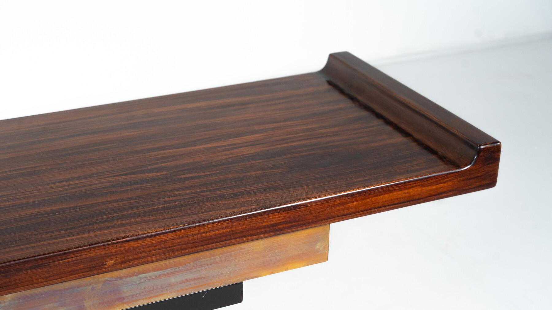 Metal Mid-Century Modern Large Console, Italy, 1970s