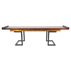 Grande console moderna di metà secolo, Italia, anni '70