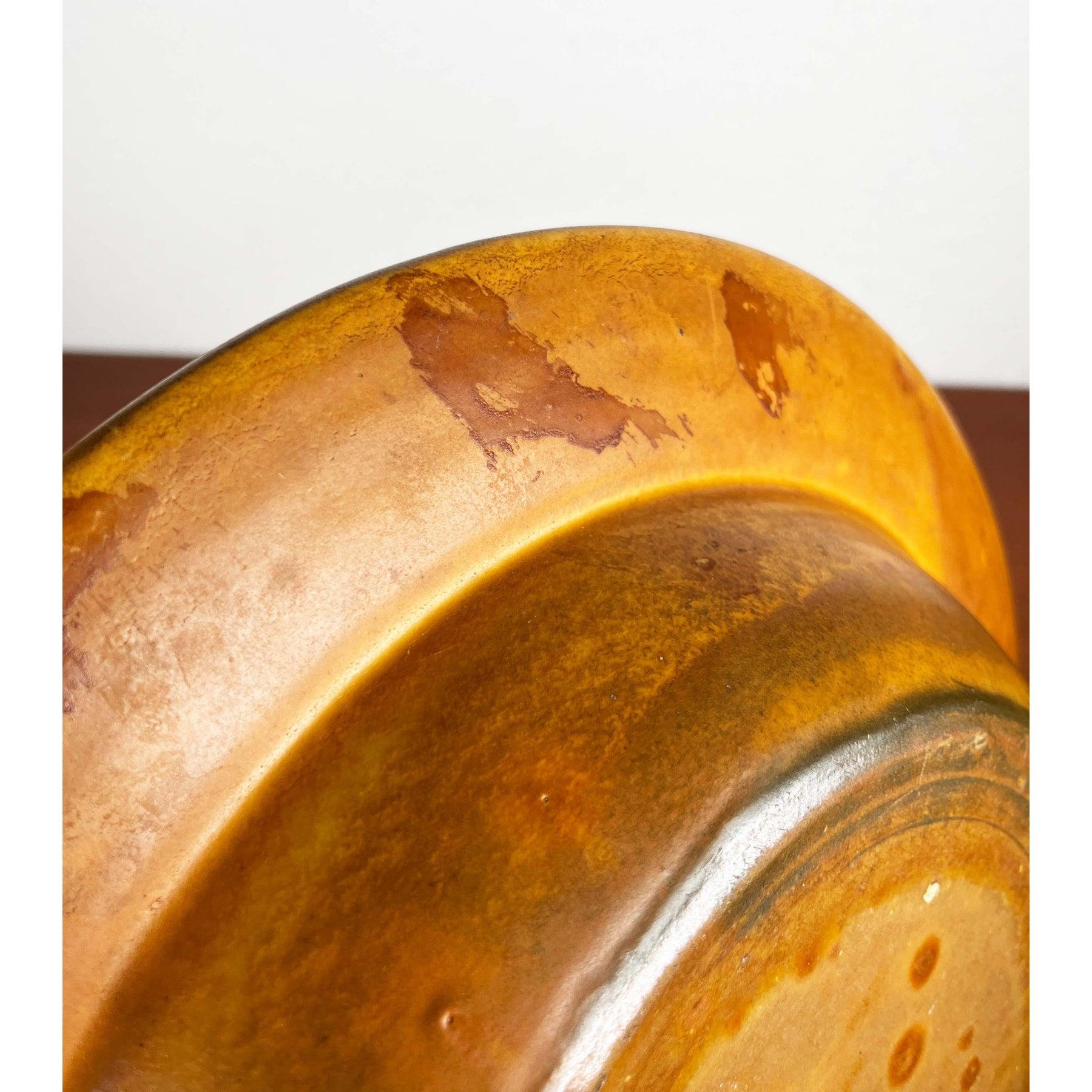 Cuenco grande de cerámica danesa Studio Pottery de mediados de siglo, años 60 en venta 11