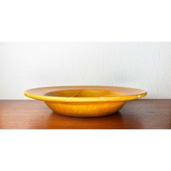 Cuenco grande de cerámica danesa Studio Pottery de mediados de siglo, años 60