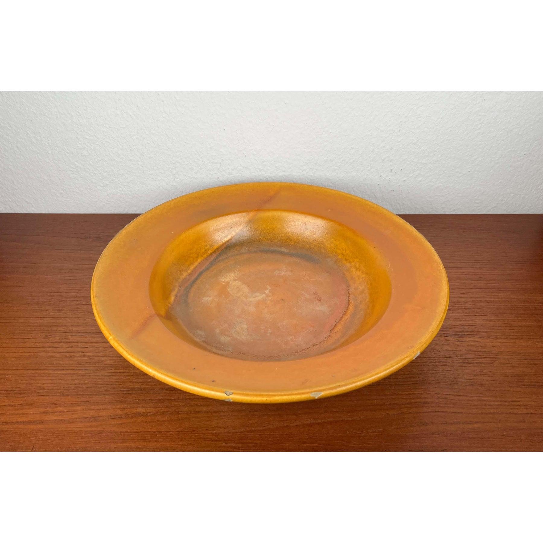 Cuenco grande de cerámica danesa Studio Pottery de mediados de siglo, años 60 Moderno de mediados de siglo en venta