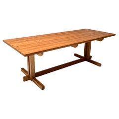 Mid-Century Modern Large Dining Room Table, 1970s
