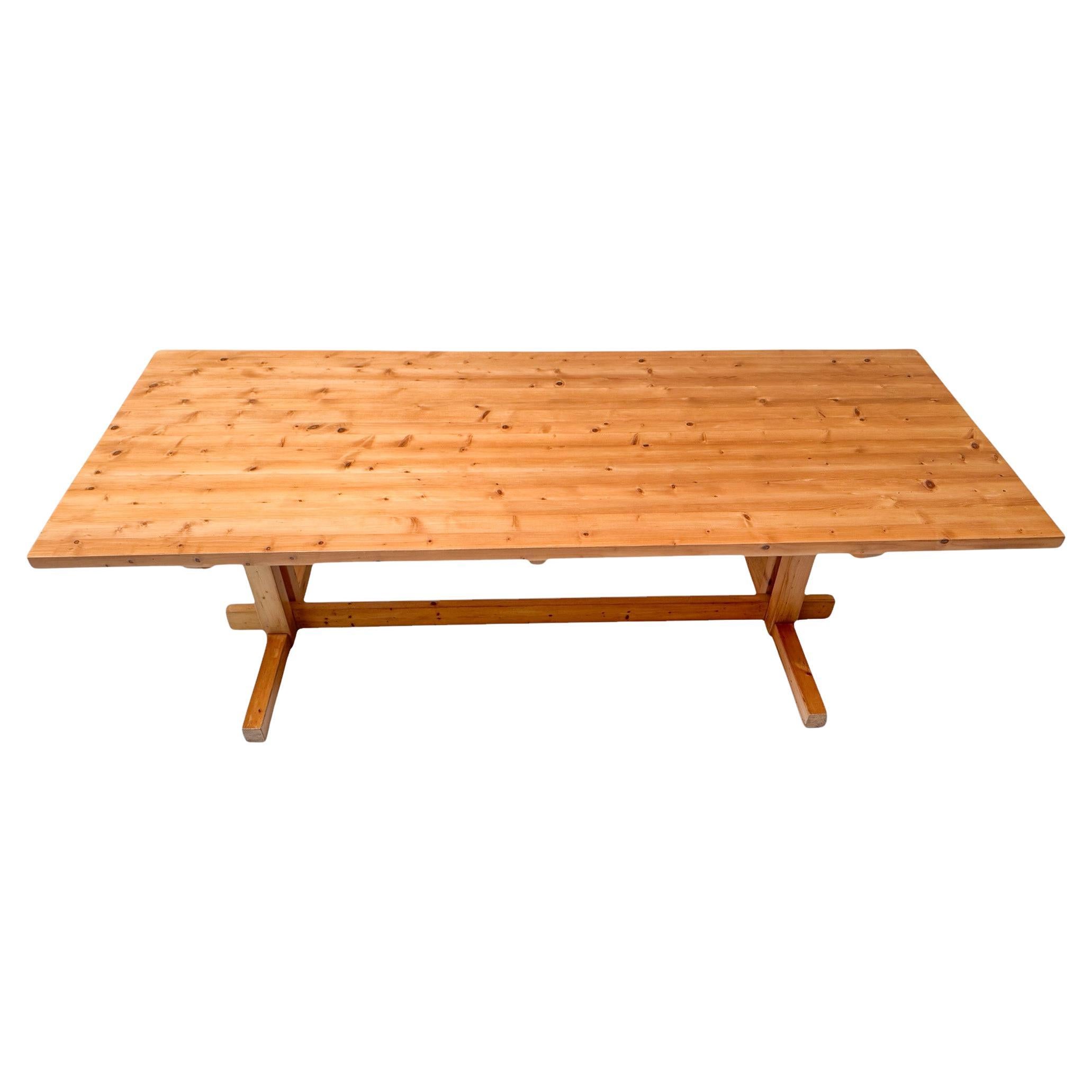 Mid-Century Modern Large Dining Room Table, 1970s