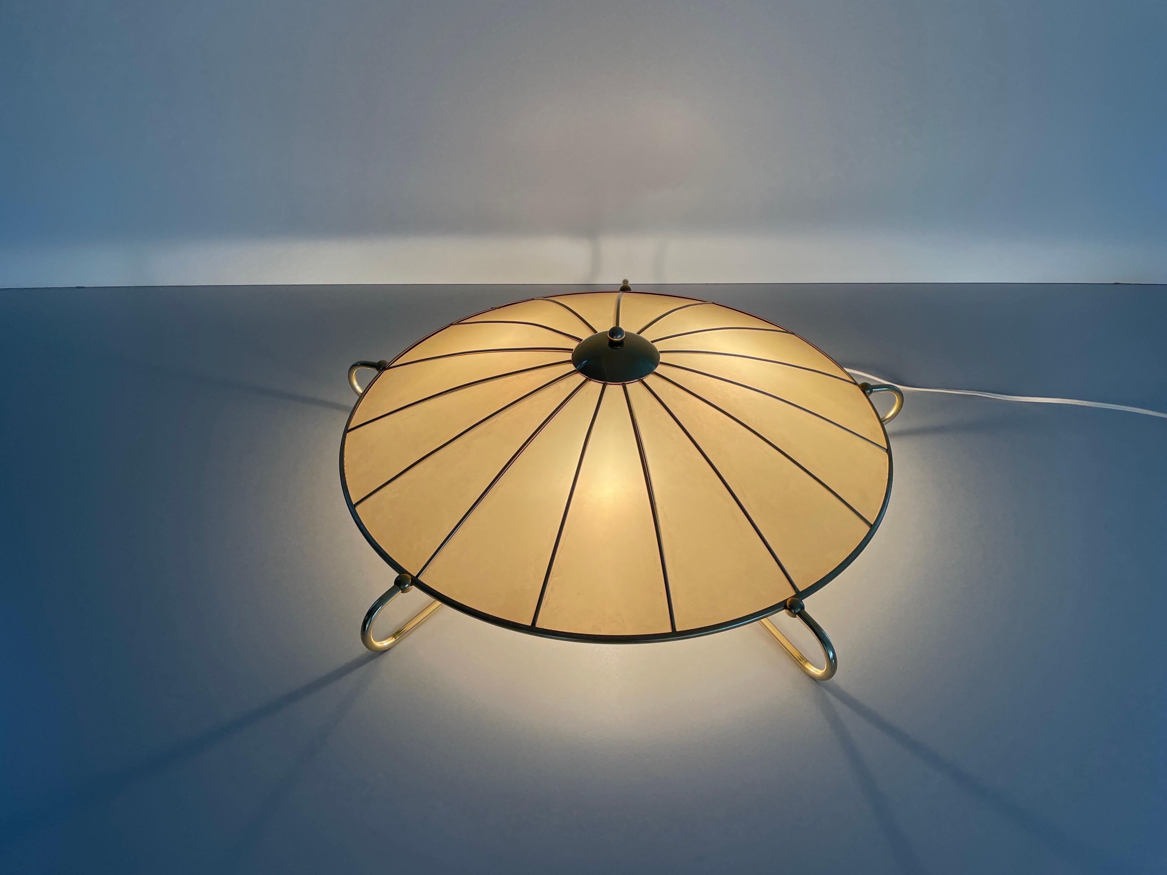 Mid-Century Modern Large Flush Mount or Ceiling Lamp by Erco, 1950s, Germany For Sale 5