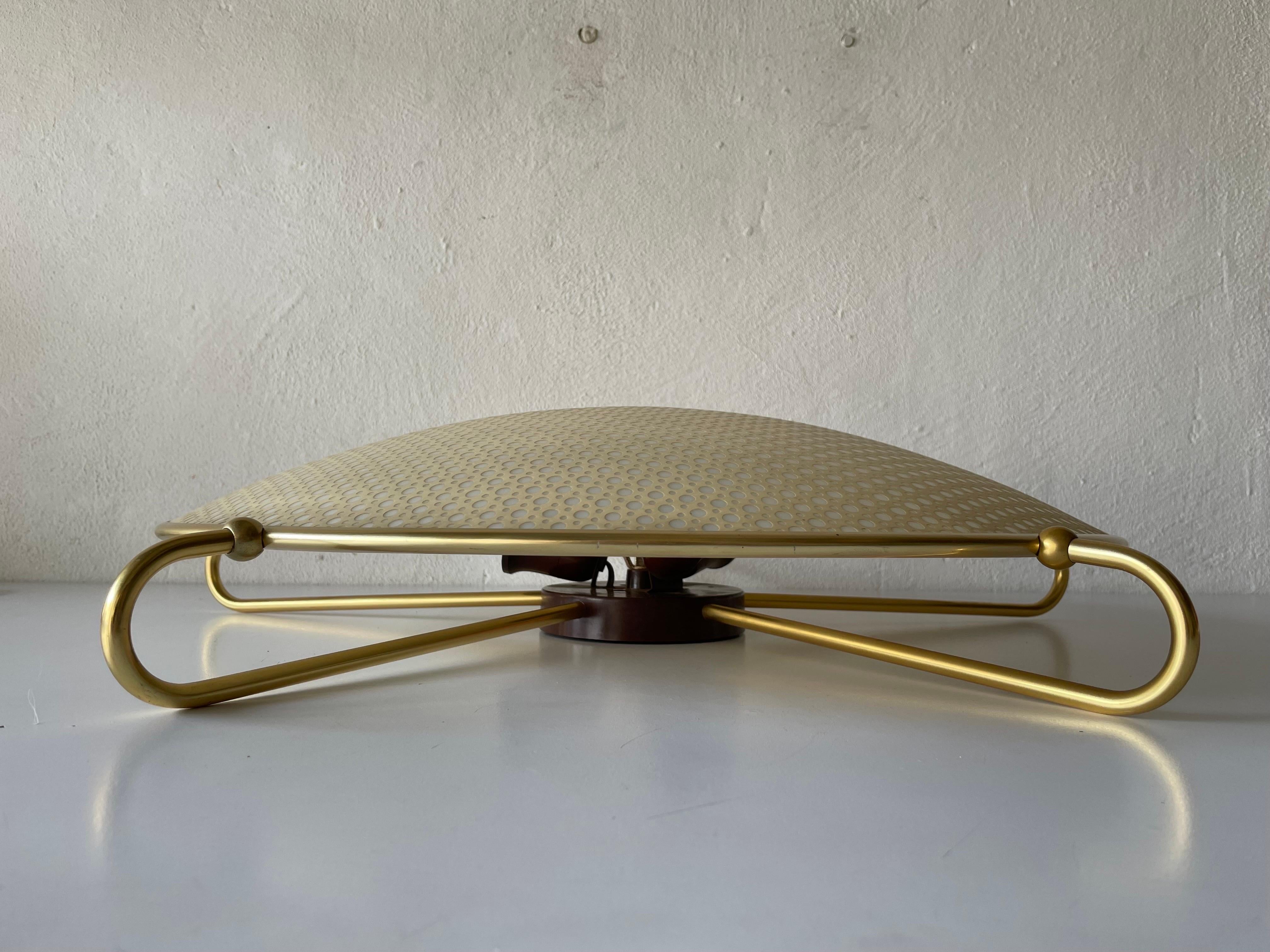 Mid-Century Modern Mid Century Modern Large Flush Mount or Ceiling Lamp by Erco, 1950s Germany