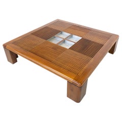 Mid-Century Modern Large Italian Coffee Table by Silvio Coppola, 1970s