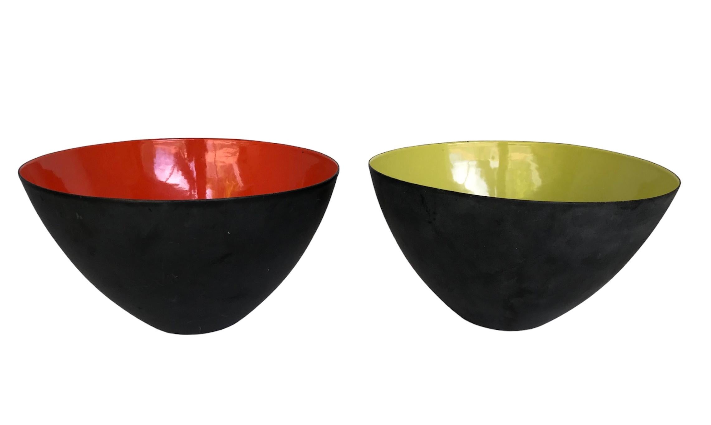 Mid Century Modern Large Krenit Bowl by Herbert Krenchel / Torben Ørskov Denmark For Sale 1