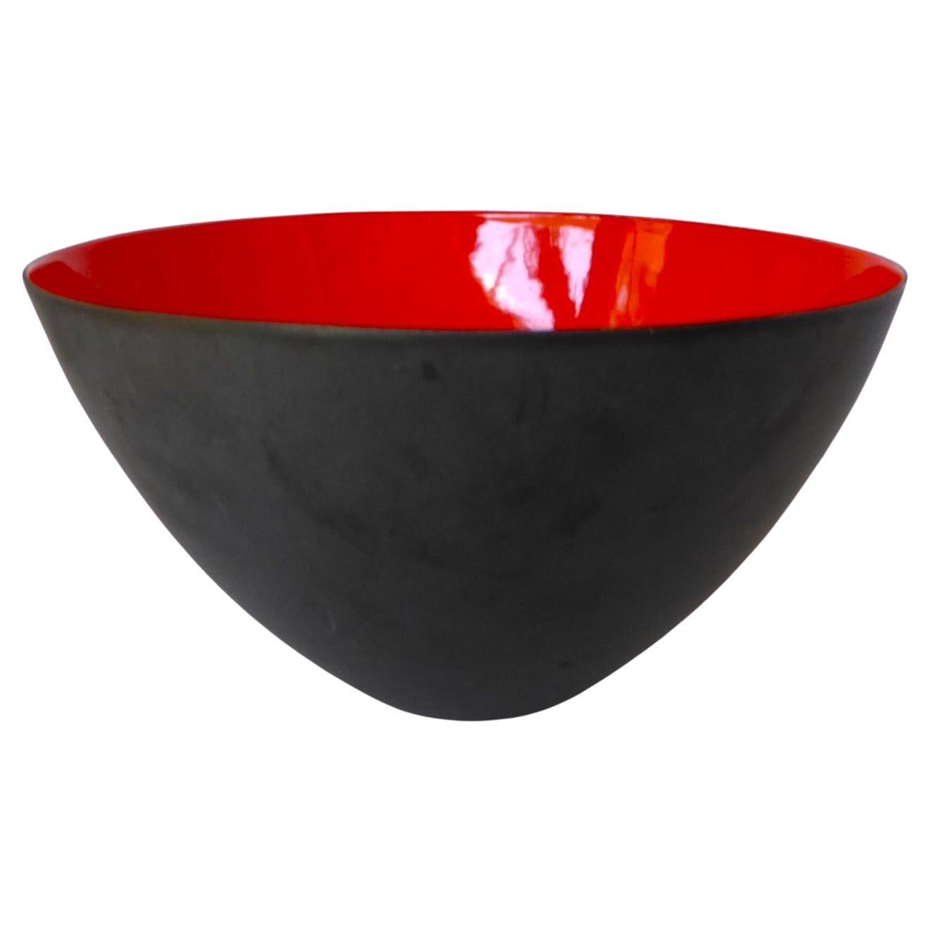 Mid Century Modern Large Krenit Bowl by Herbert Krenchel / Torben Ørskov Denmark