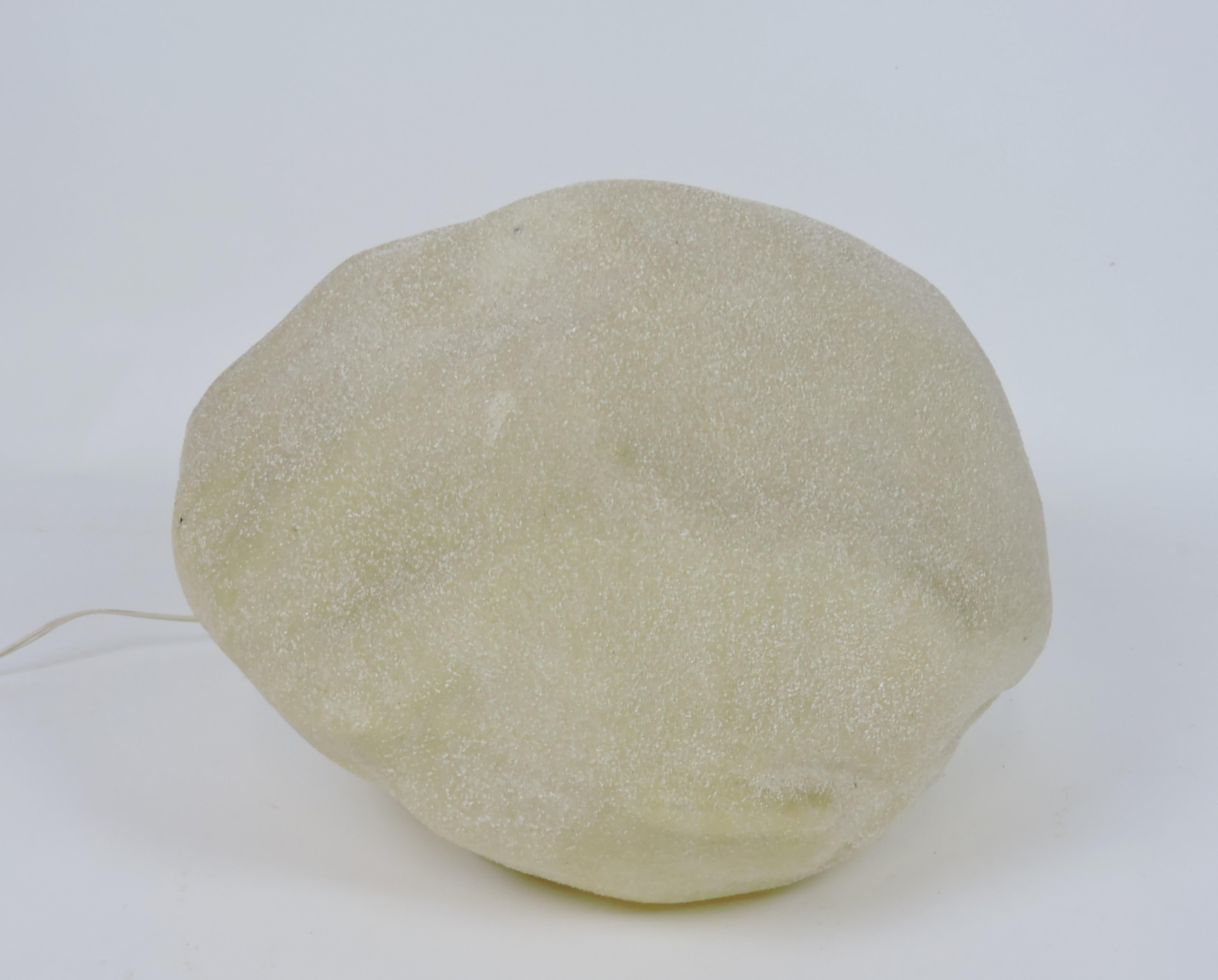 Mid-Century Modern Large Moon Rock Lamp Andre Cazenave for Singleton 5 Available In Good Condition In Chesterfield, NJ
