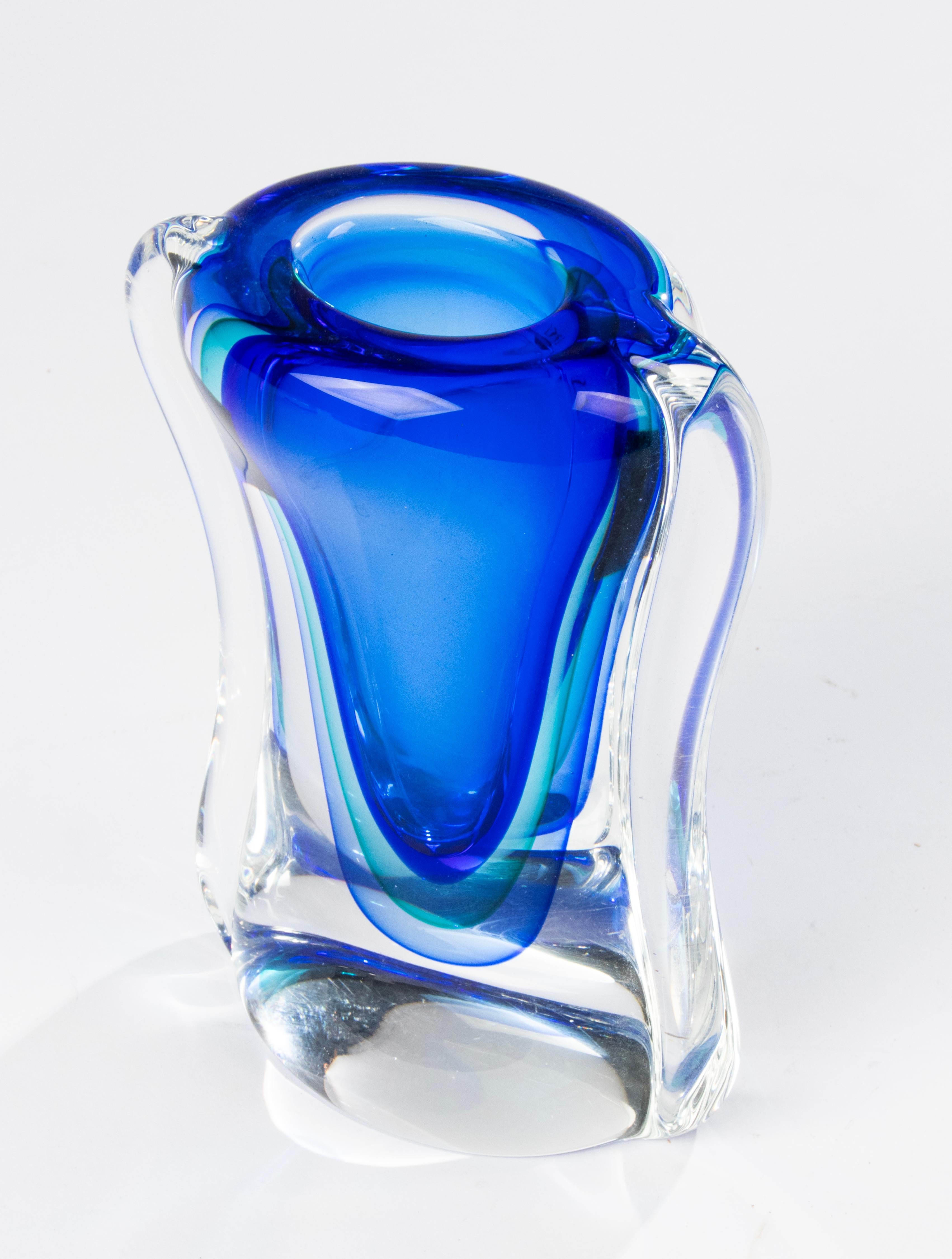Mid-Century Modern Large Murano Glass Vase - Alfredo Barbini  For Sale 1
