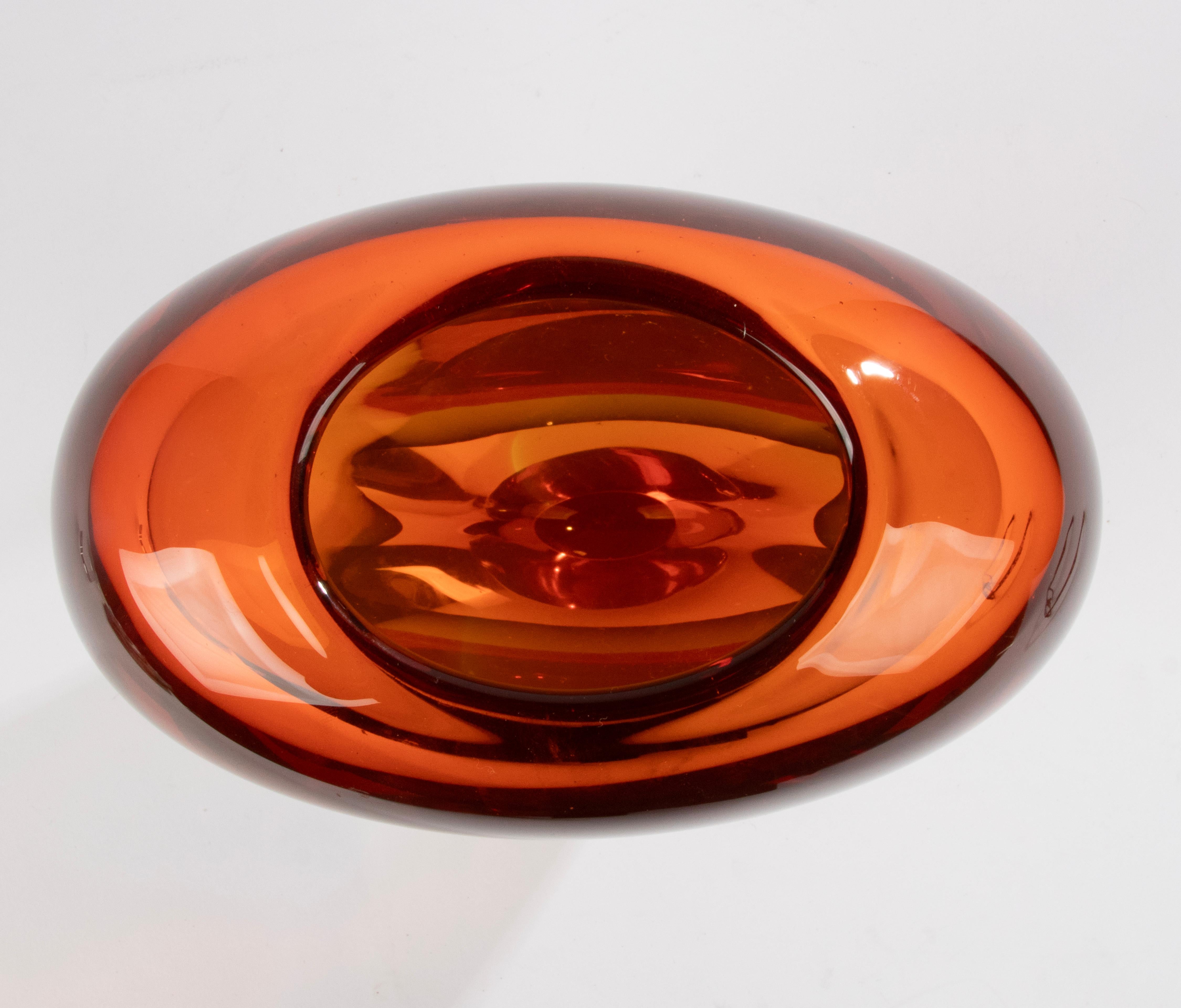 Mid-Century Modern Large Murano Glass Vase - Flavio Poli For Sale 3
