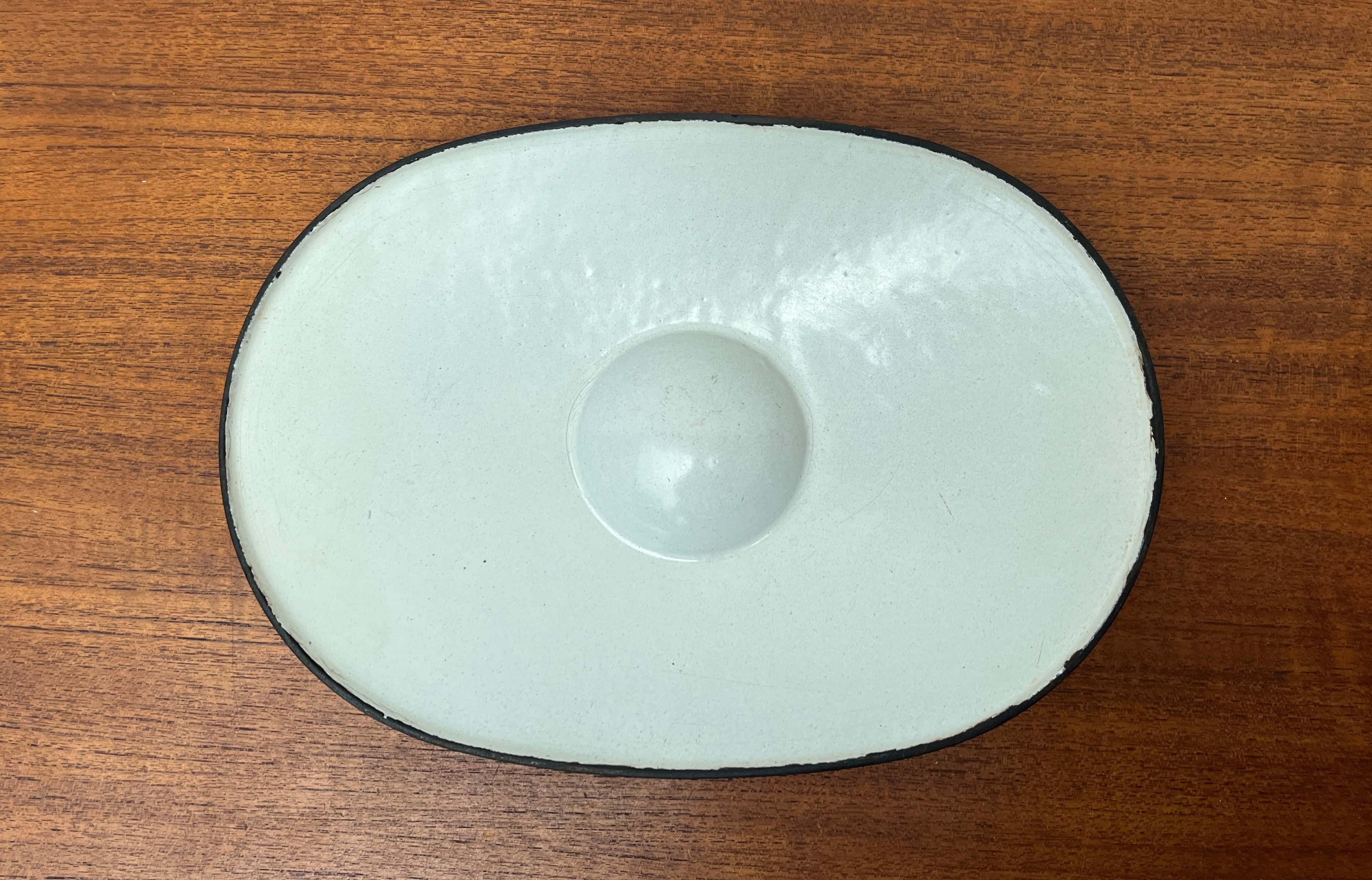 Großer roter Emailletopf von Timo Sarpaneva Rosenlew Finnland 1960er Jahre im Angebot 9