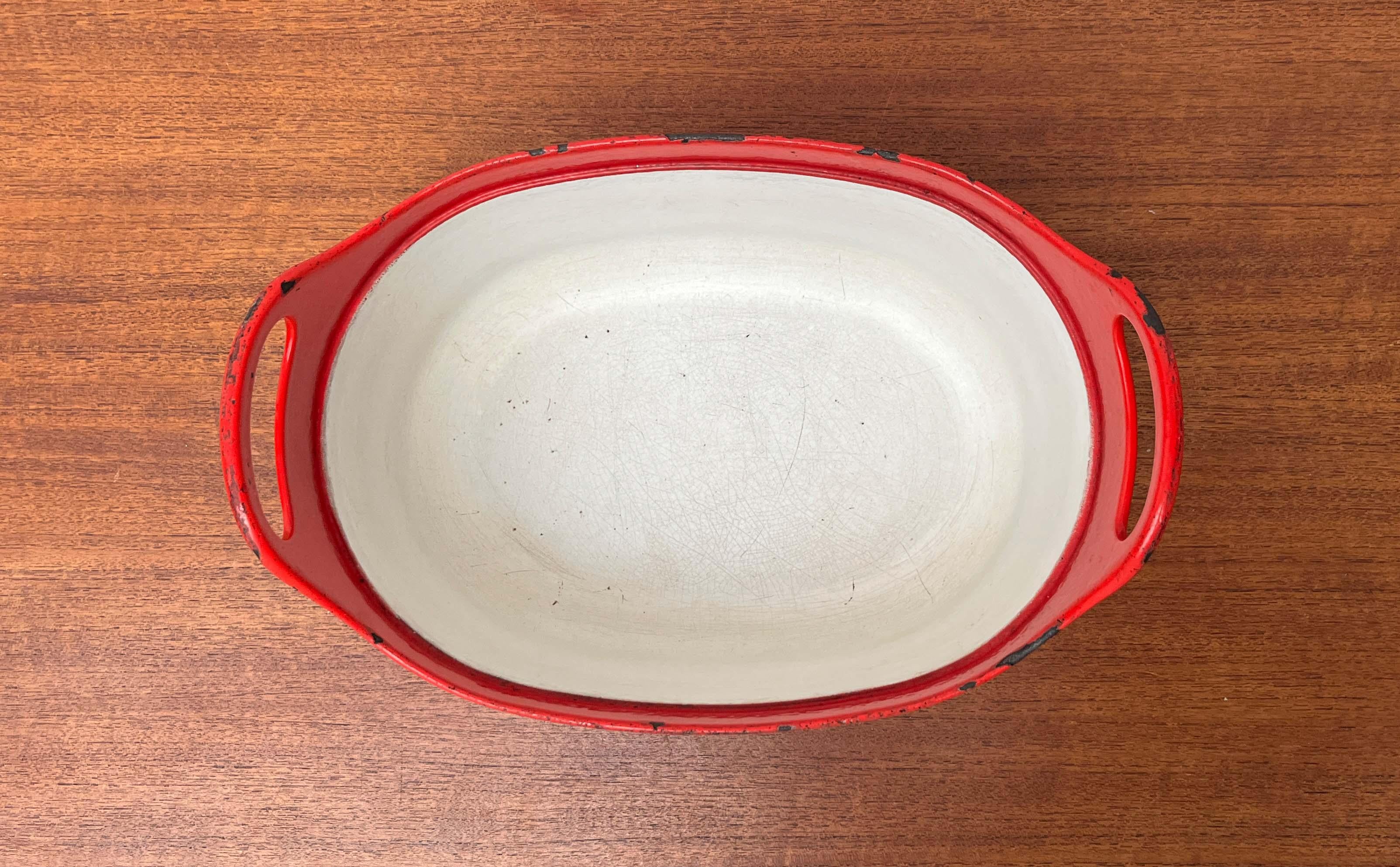 Großer roter Emailletopf von Timo Sarpaneva Rosenlew Finnland 1960er Jahre im Angebot 12