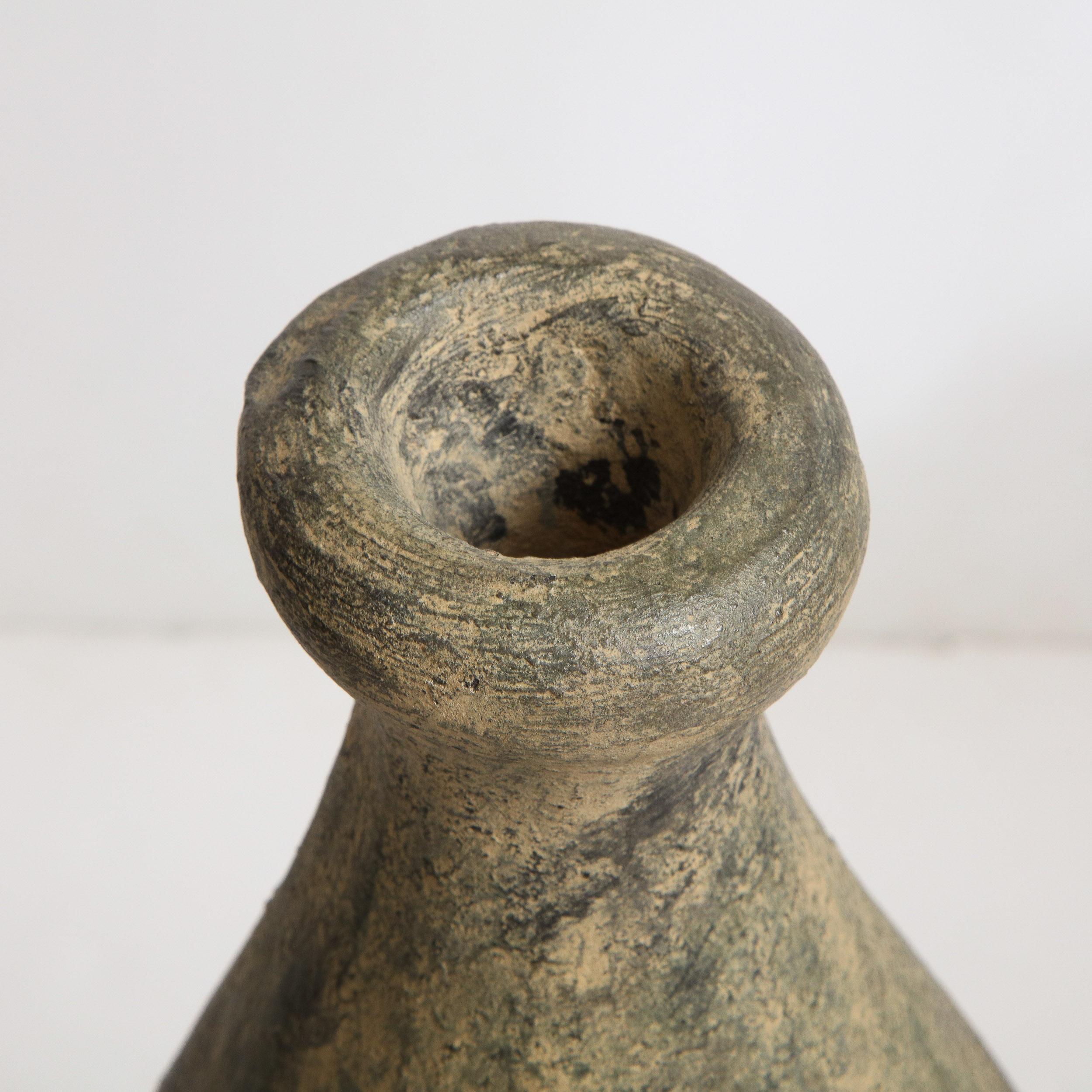 Mid-Century Modern Large Scale Organic Stylized Figurative Ceramic Vase 5