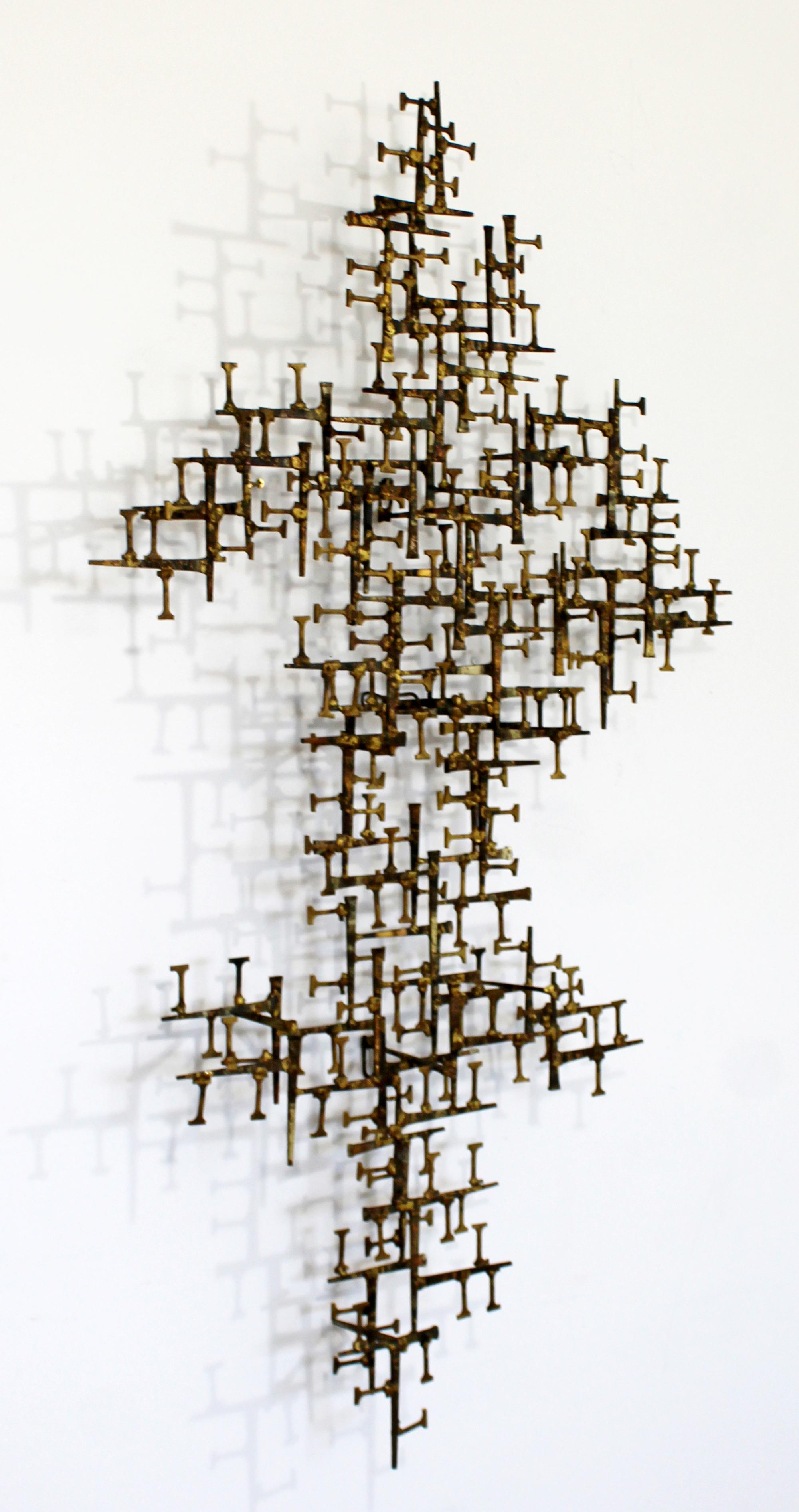 mid century modern wall sculpture