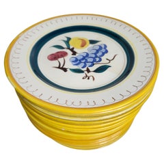 Mid-Century Modern Large Set of Stangl Pottery Dinnerware w Serving Pieces