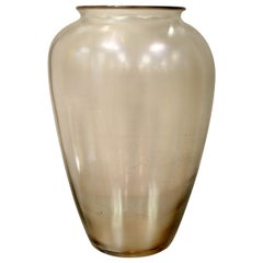 Grand vase d'art décoratif irisé Steuben Aurene, moderne du milieu du siècle dernier, années 1960
