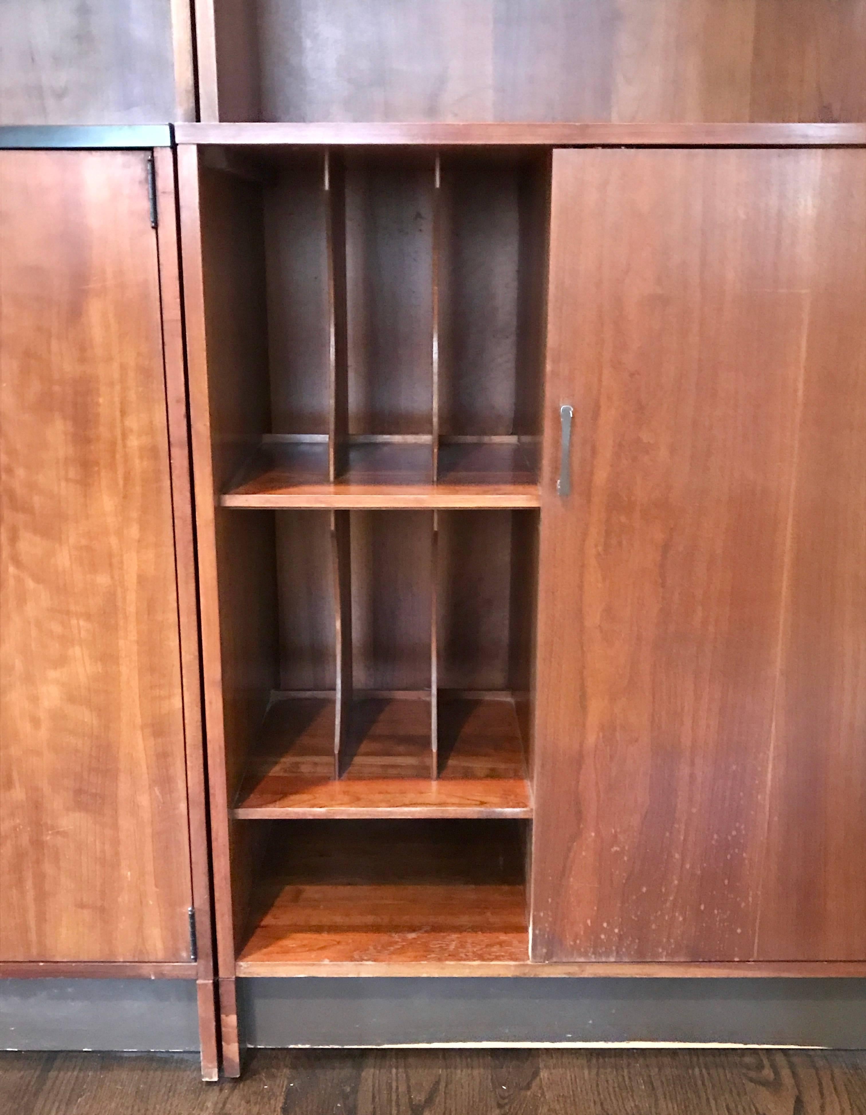 mid century wall cabinet