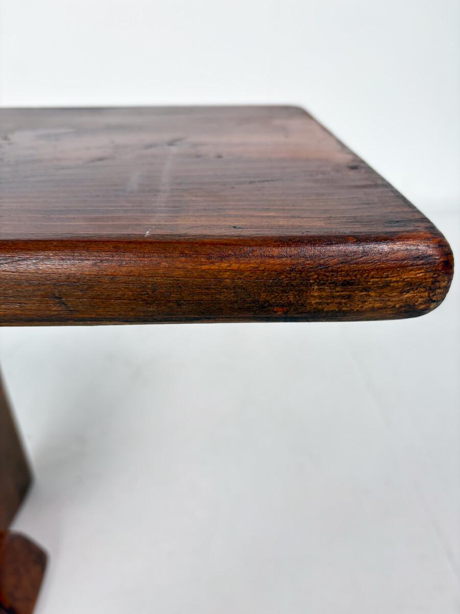 20ième siècle Grand banc en bois moderne du milieu du siècle, Italie, années 1960 en vente
