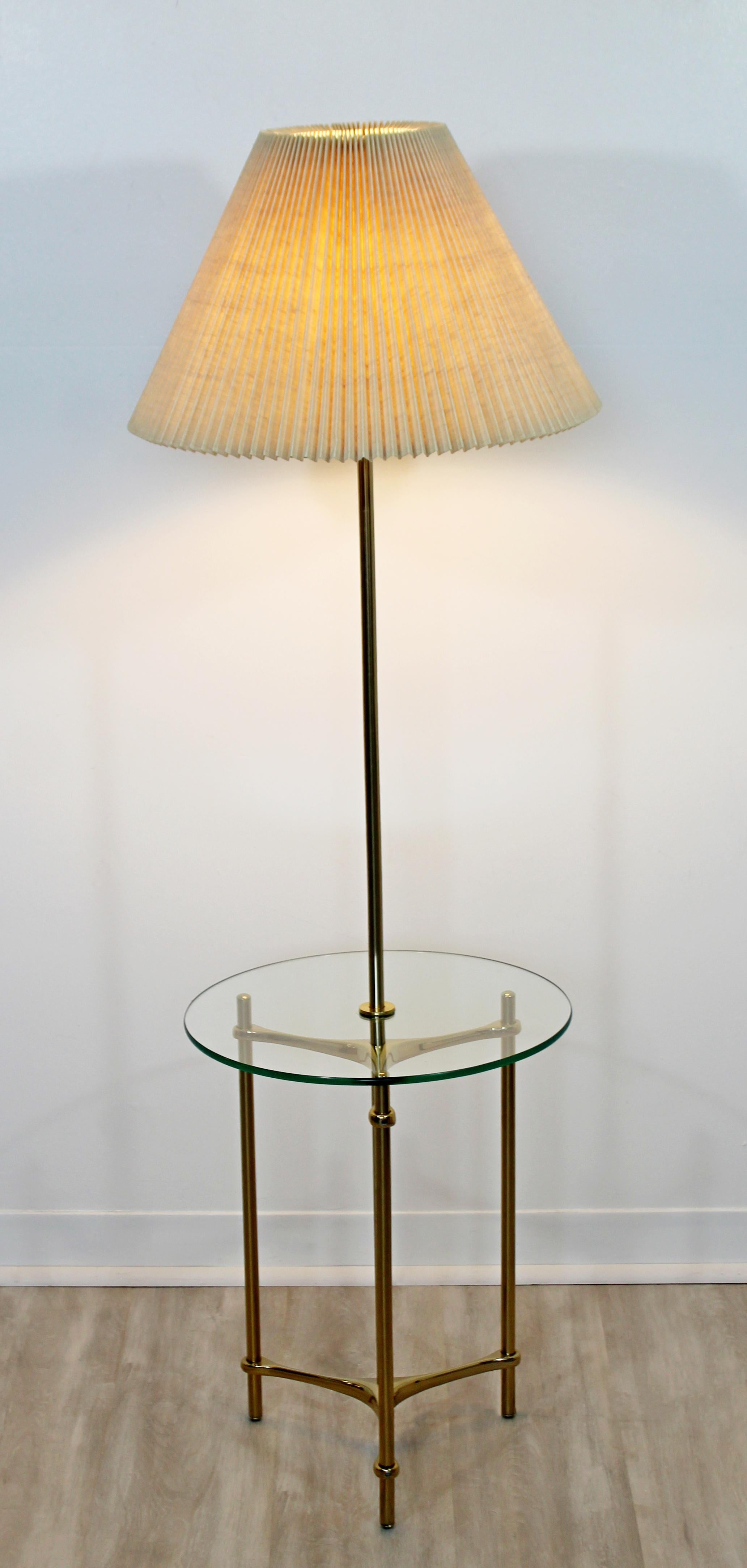 lamp with table attached