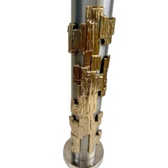Mid Century Modern Laurel Brutalist Table Lamp Vintage Richard Barr Style