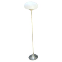 Mid-Century Modern Laurel Mushroom Shade  floor Lamp attributed to Bill Curry fo