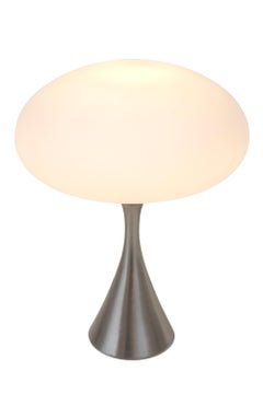 Mid-Century Modern Laurel Mushroom Shade Table Lamp by Bill Curry, 1960s
