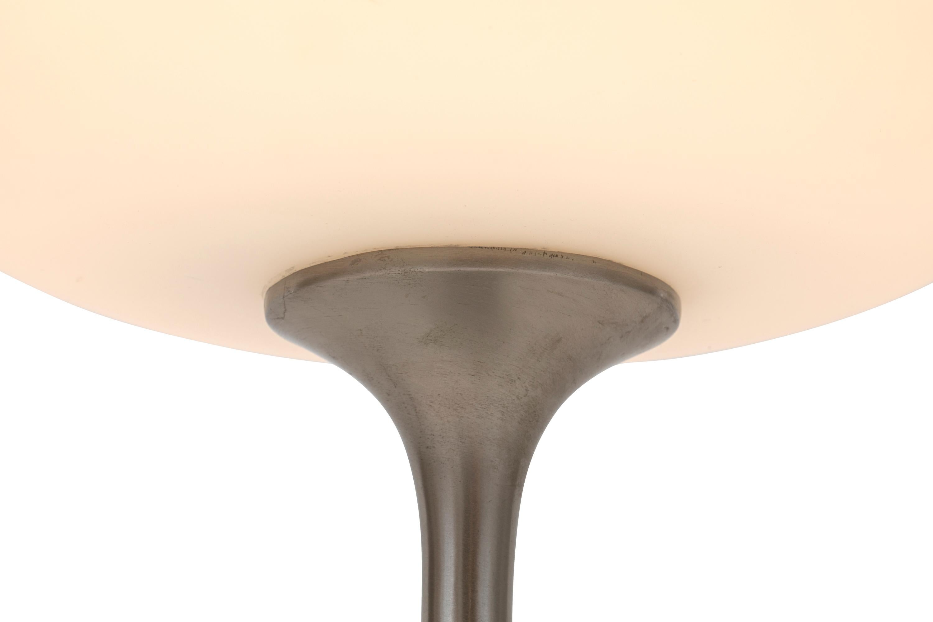 American Mid-Century Modern Laurel Mushroom Shade Table Lamp by Bill Curry, 1960s