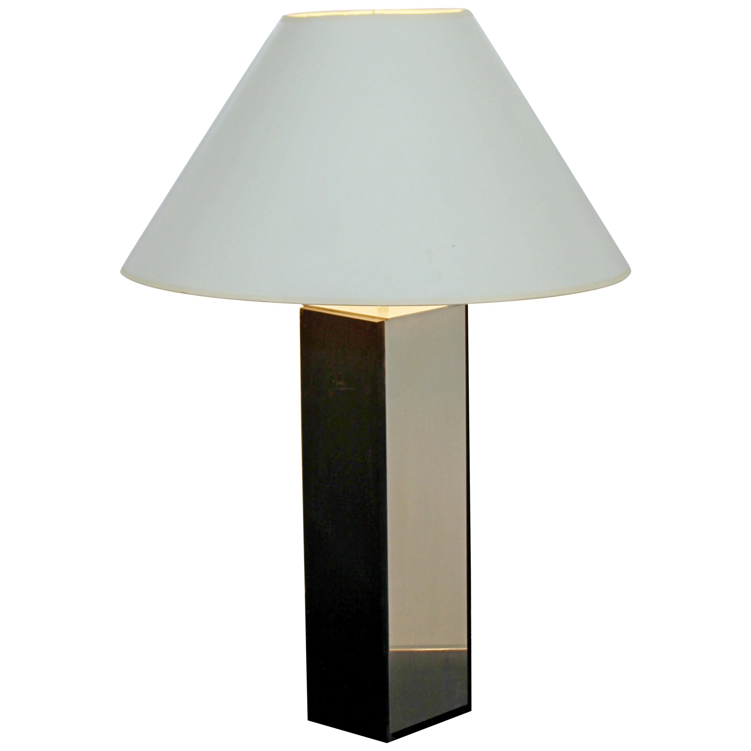 Mid Century Modern Laurel Slate And, Aluminum Table Lamp Mid Century Modern