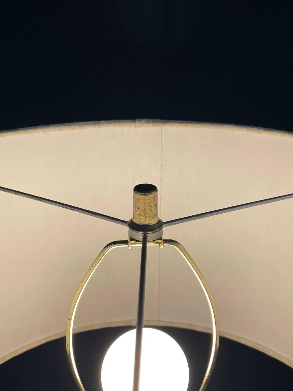 Milieu du XXe siècle Lampe de table en céramique The Moderns Glaze en vente