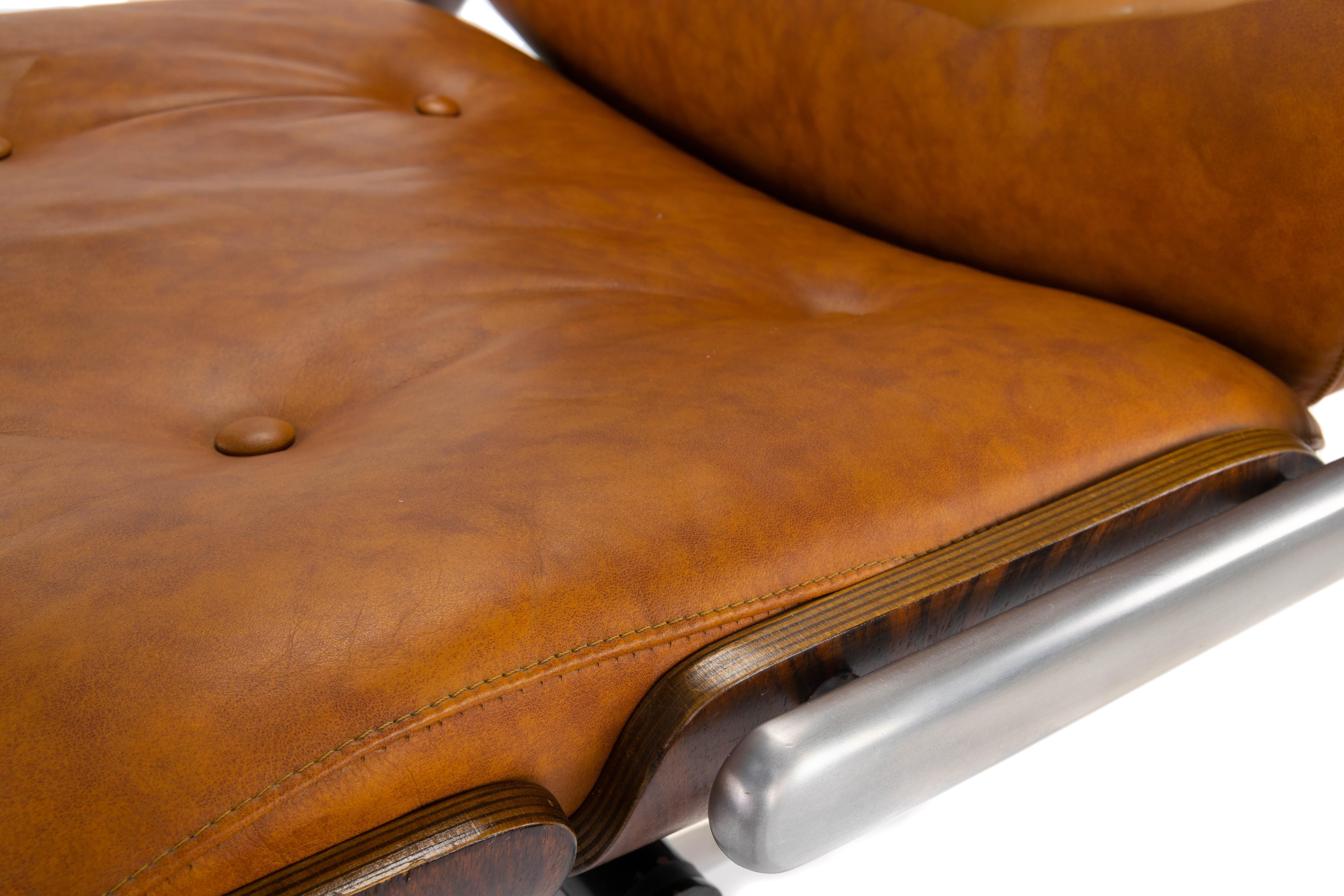 Mid-Century Modern Leather Armchair by Martin Stoll for Giroflex, Switzerland 5